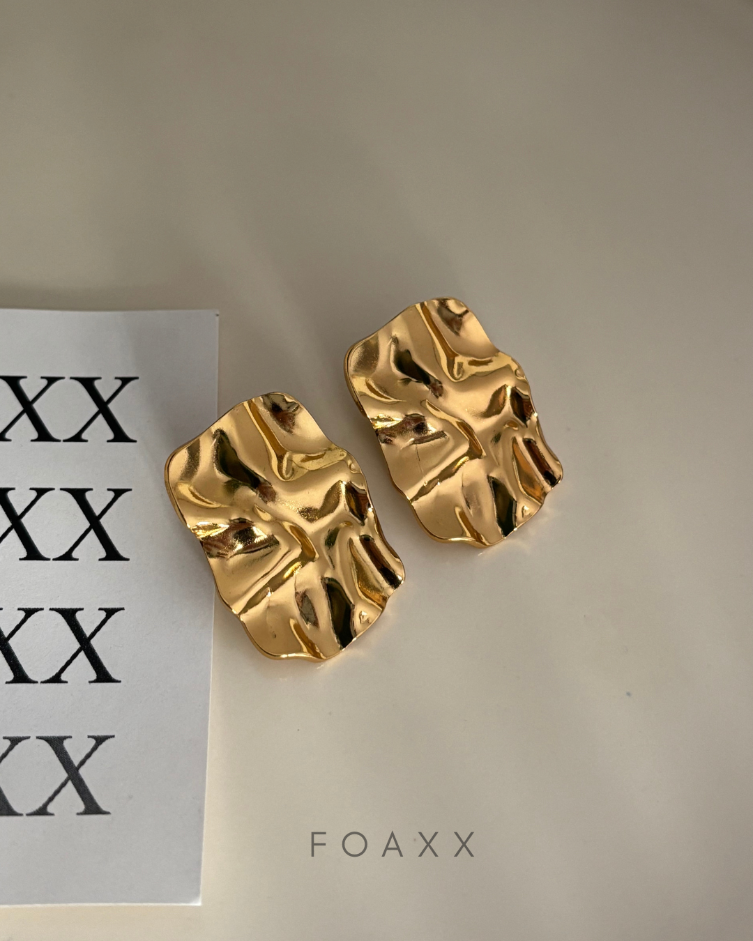 Molten Muse Sculptural Earrings