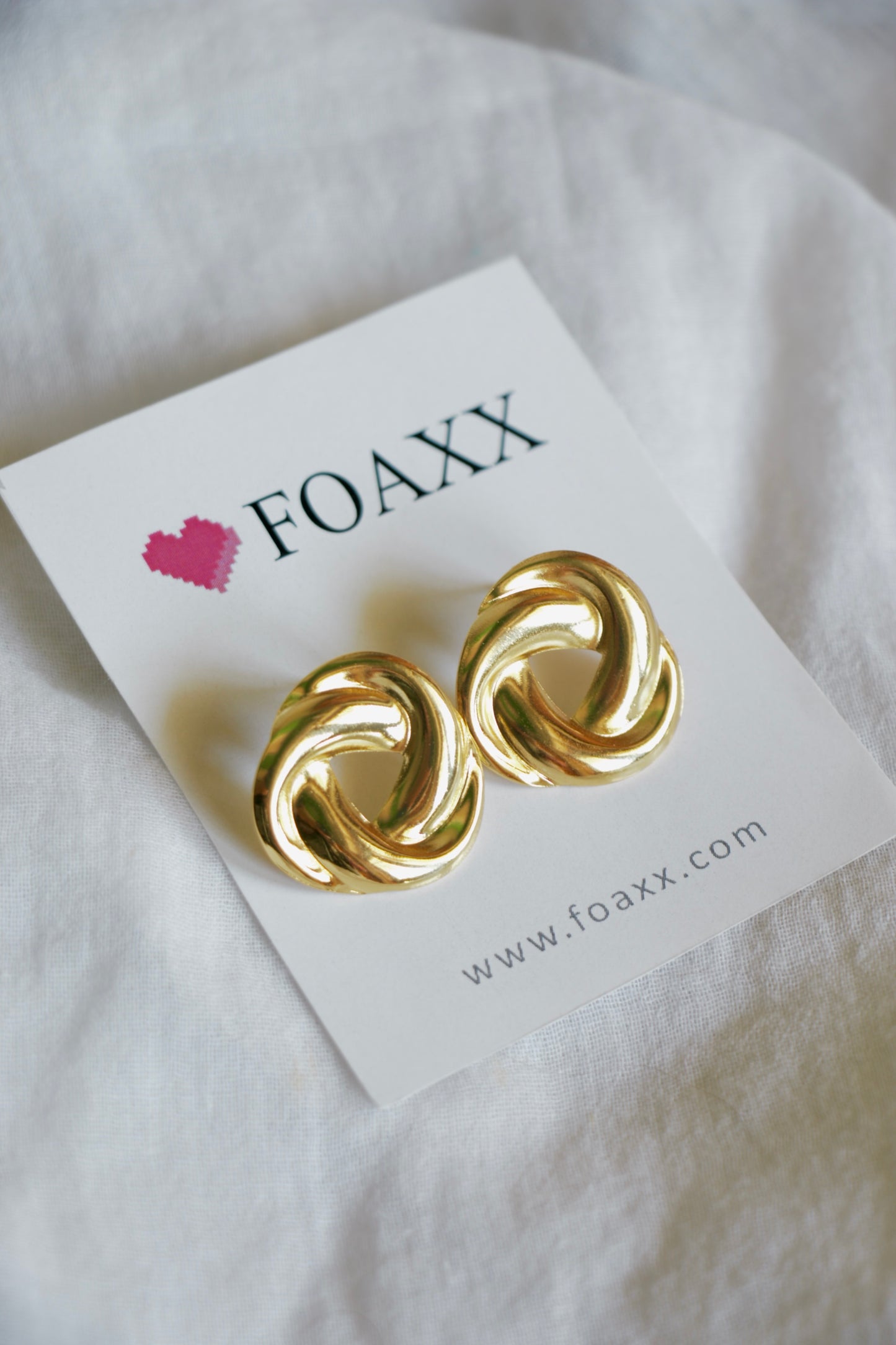 Vintage Cross Stud Earrings