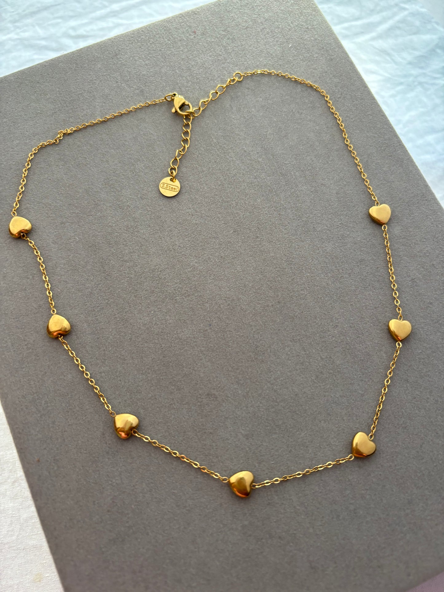 Honey Heart Necklace