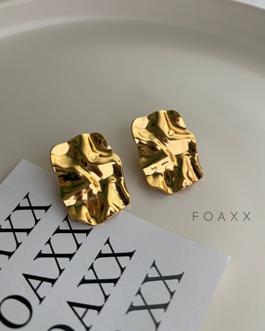 Molten Muse Sculptural Earrings