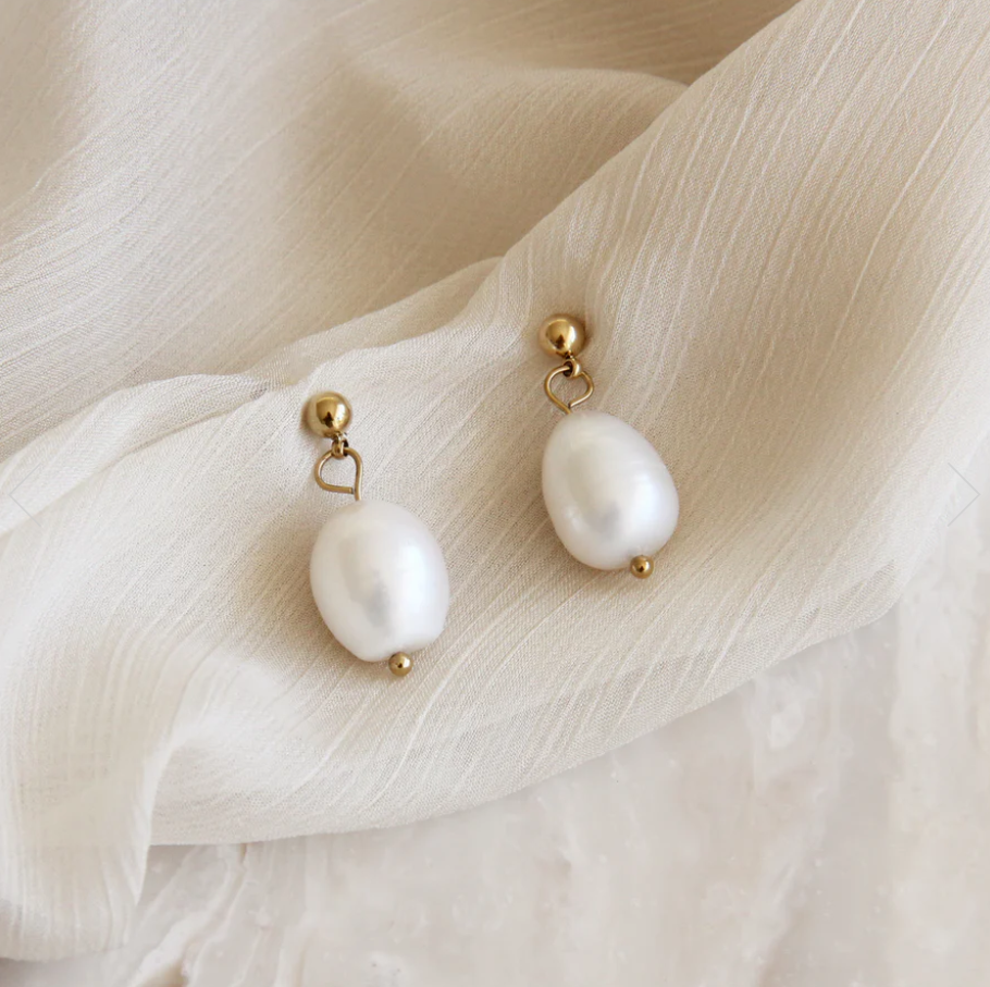 Pearl Drop Earrings