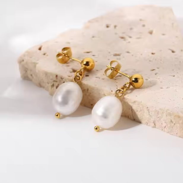 Pearl Drop Earrings