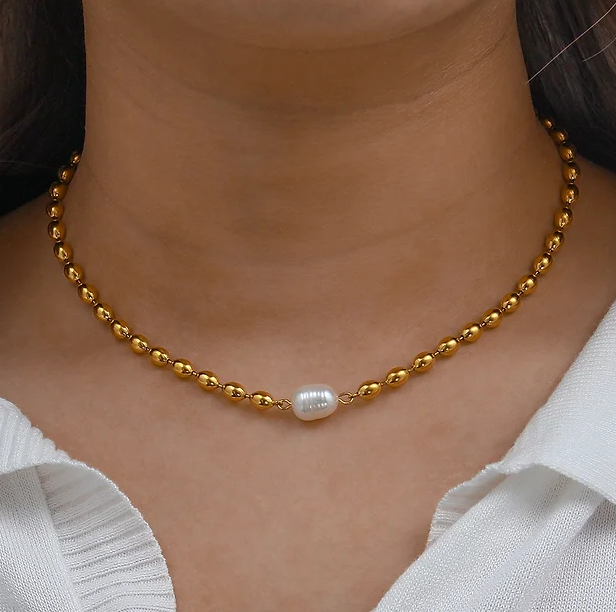 Sea Pearl Necklace