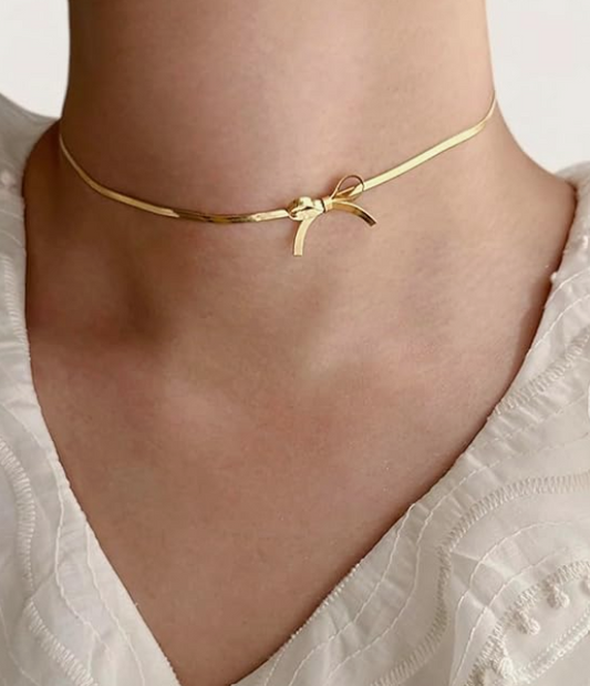 Bow Tie Necklace